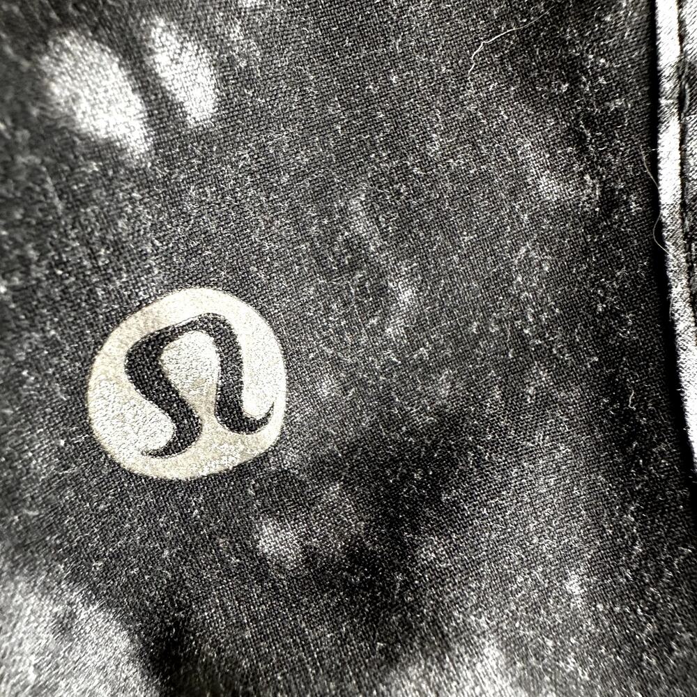 Lululemon Run Times Short Dusk Dye White Black Luxtreme Lycra Sweat Wicking 4 - Picture 3 of 5